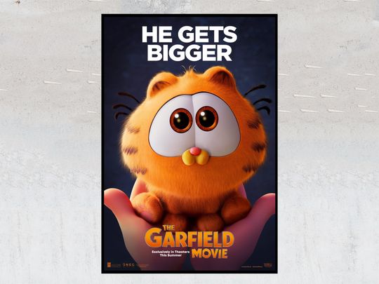 The Garfield Movie Film Posters - Collector's Memorabilia Movie Poster