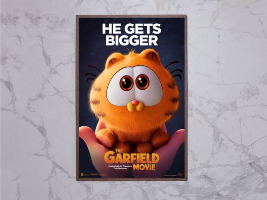 The Garfield Movie Movie Poster 2023 Movie Poster