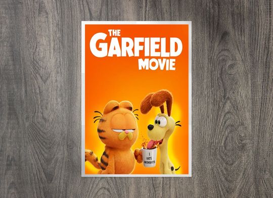 Poster For THE GARFIELD MOVIE Poster