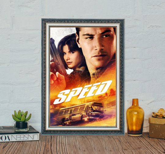 Speed Movie Poster, Speed (1994) Classic Movie Poster