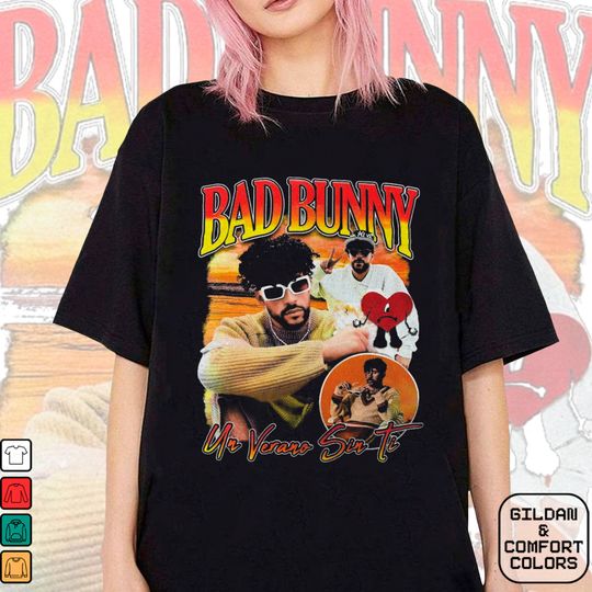 Bad Bunny Concert Shirt