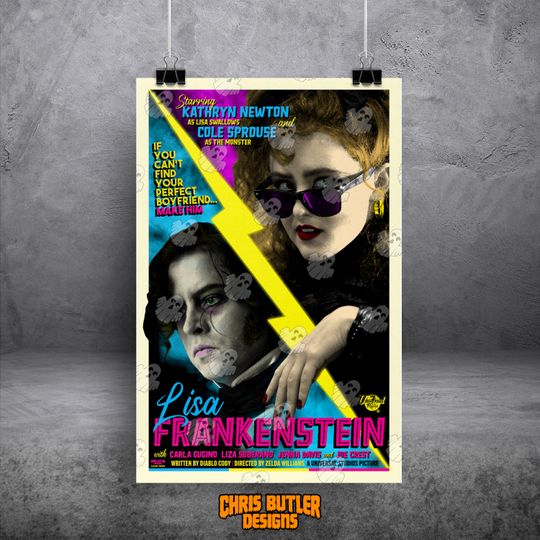 Lisa Frankenstein Classic Series Movie Poster