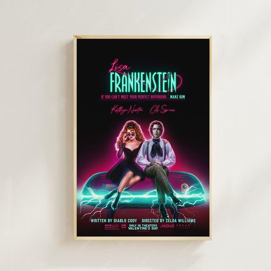Lisa Frankenstein (2024)--Movie  Poster Art Movie Poster