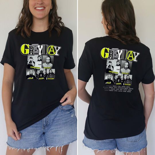 Grey Day Australia Tour 2024 Tshirt