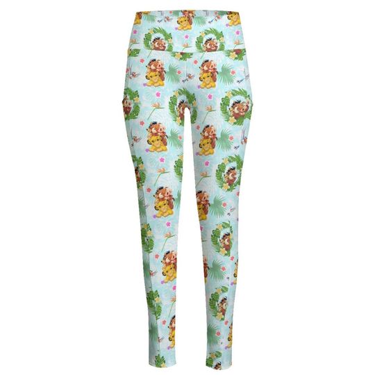 Simba Lion And Timon Lion King Best Friend Forever Mother's Day Legging