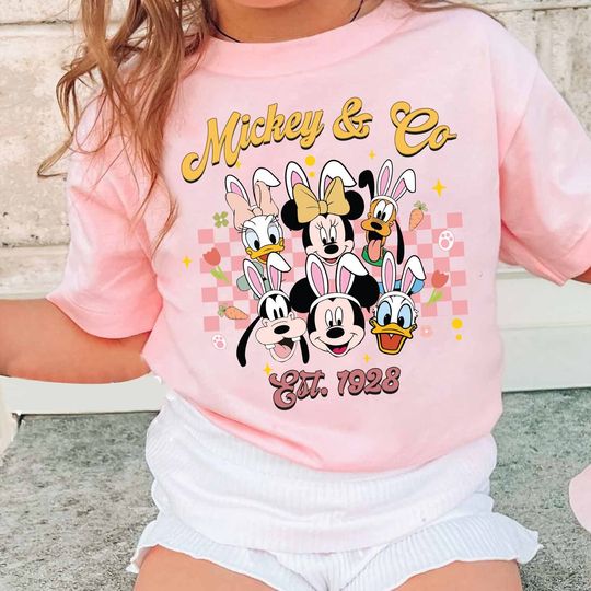 Mickey And Co Disney Easter Day Shirt