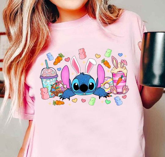 Stitch Disney Easter Day Shirt