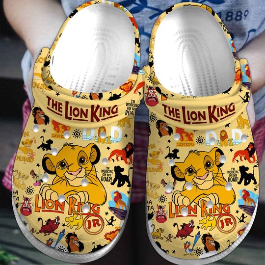The Lion King Clogs, Lion King Shoes, Lion King Clogs