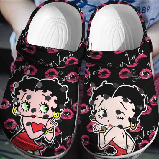 Betty Boop Shoes, Betty Boop Slippers, Betty Boop Clogs
