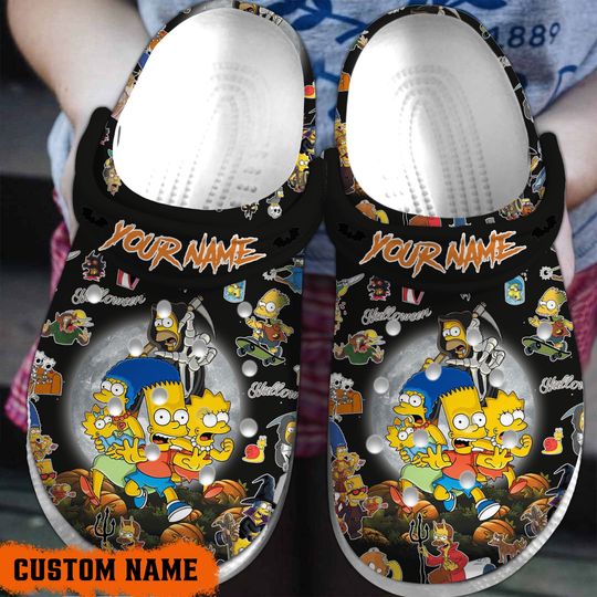 The Simpsons TV Series Clogs, The Simpsons Clogs, The Simpsons Summer Clogs