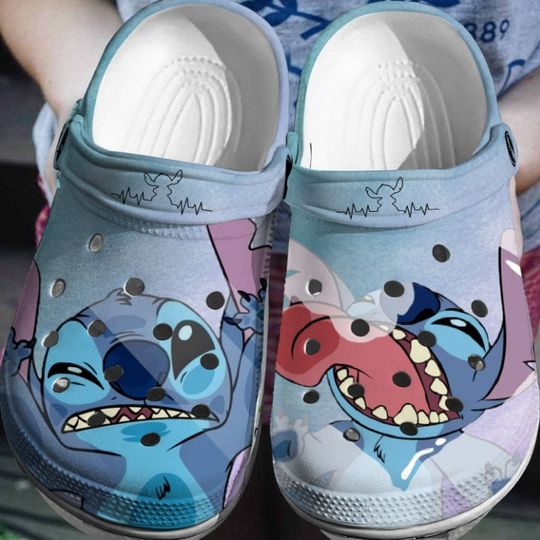 Stitch Shoes, Cute Stitch Summer Shoes, Stitch Clogs