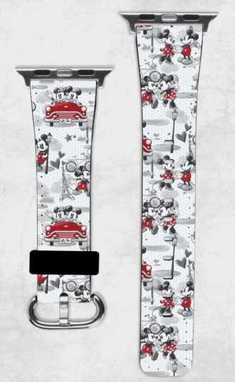 Vintage Disney Mickey & Minnie Mouse Watch Band