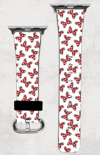 Minnie Mouse Bows Watch Band