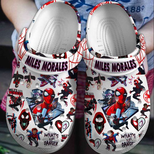 Spiderman Movie Cartoon Shoes, Spiderman Summer Clogs