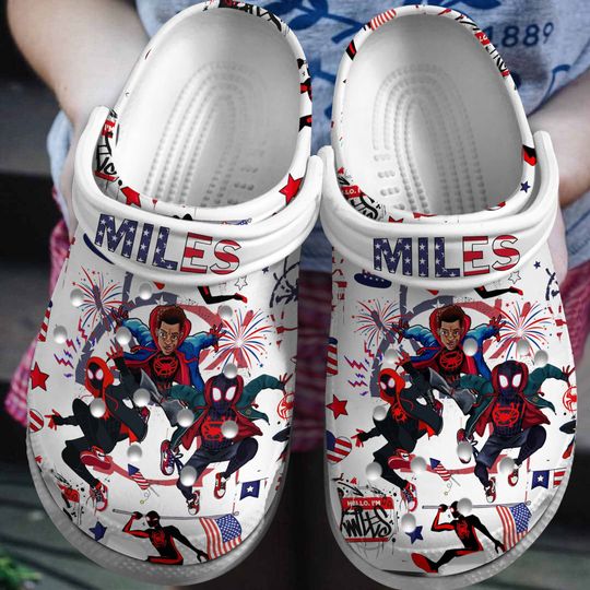 Spiderman Movie Cartoon Shoes, Spiderman Summer Clogs