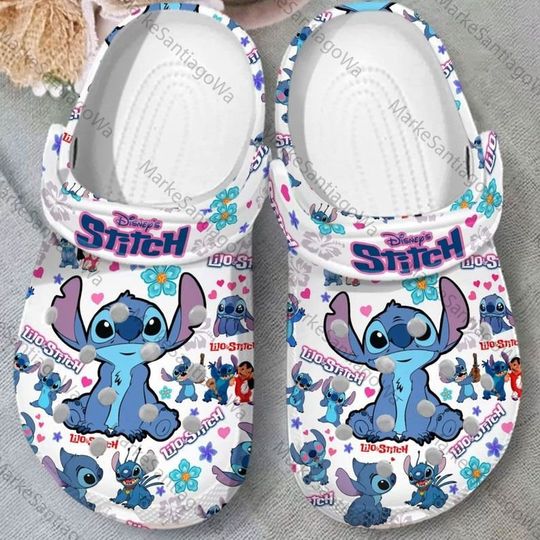 Stitch Clogs, Stitch Slippers, Personalized Clogs