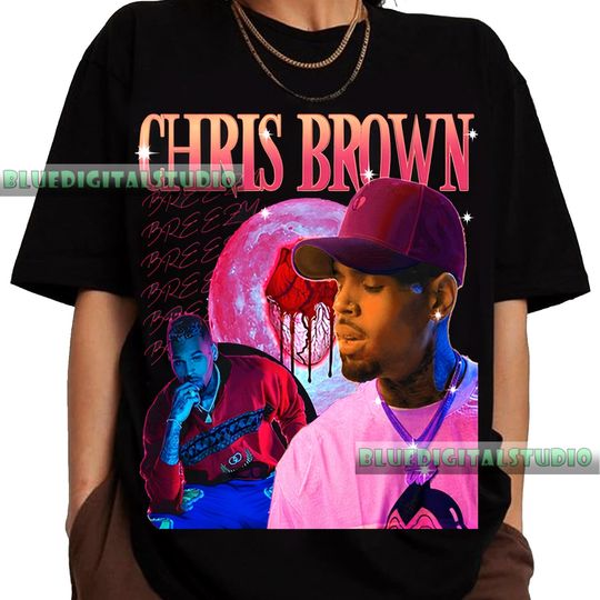 Vintage Chris Brown T-Shirt, Chris Brown Tee