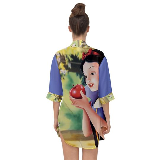 Snow White Chiffon Kimono | Disney Kimono | Disney Top | Disney Swimwear