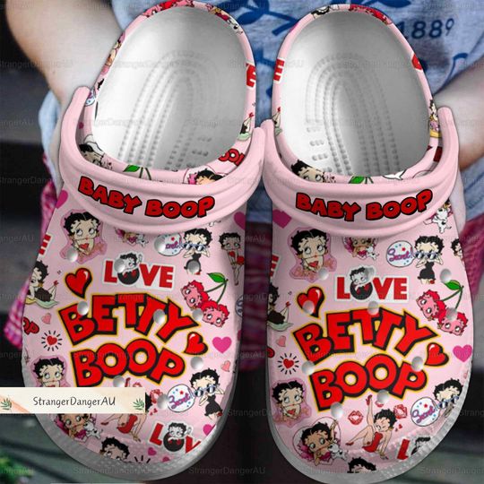 Betty Boop Lover Clogs, Betty Boop Fan Gift, Betty Boop Clogs