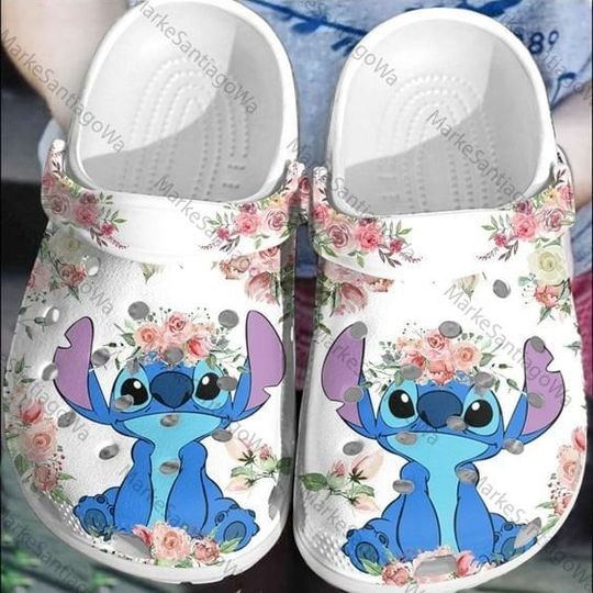 Stitch Clogs, Stitch Slippers, Personalized Clogs, Kid/Adult Clogs, Funny Clogs