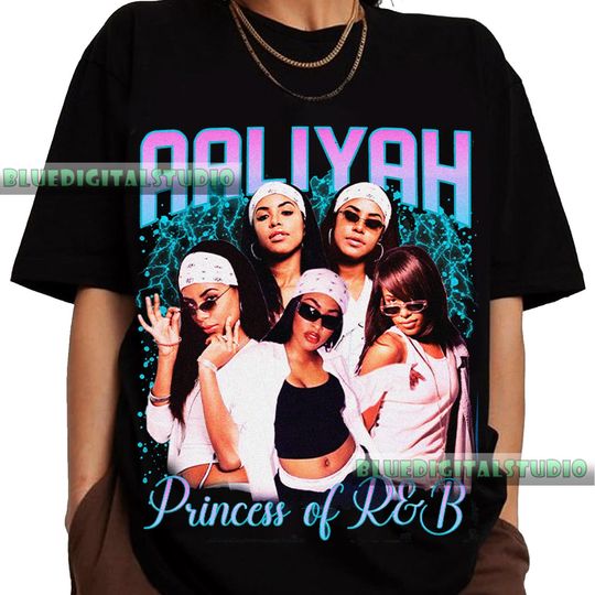 Aaliyah Vintage Vintage Bootleg T-Shirt