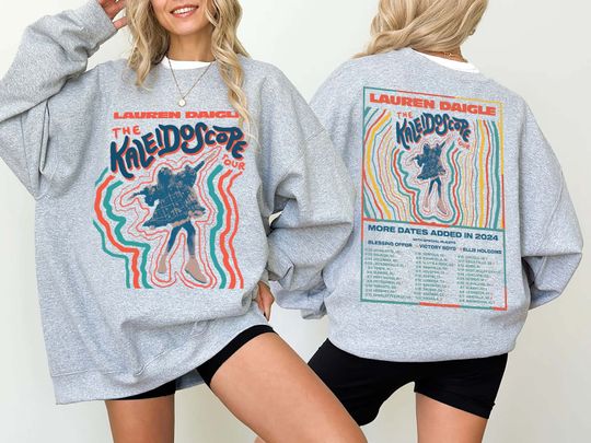 NEW 2024 Lauren Daigle The Kaleidoscope Tour 2024 Sweatshirt