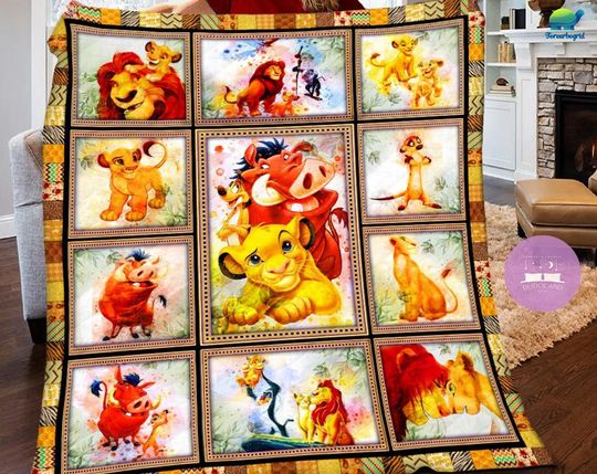 The Lion King Blanket, The Lion King Birthday Gifts