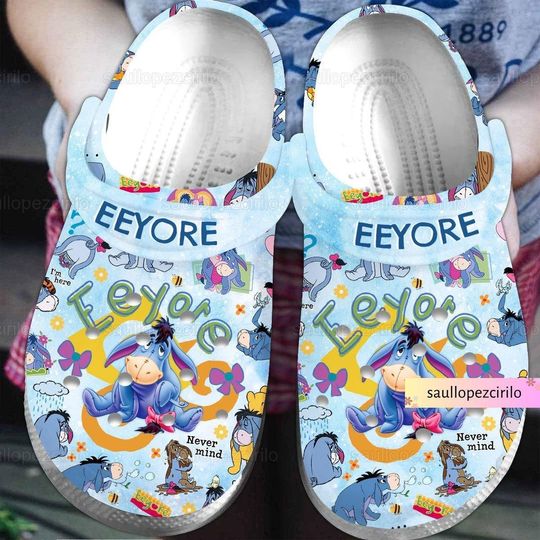 Eeyore Shoes, Cute Eeyore Sandals, Winnie The Pooh Clog