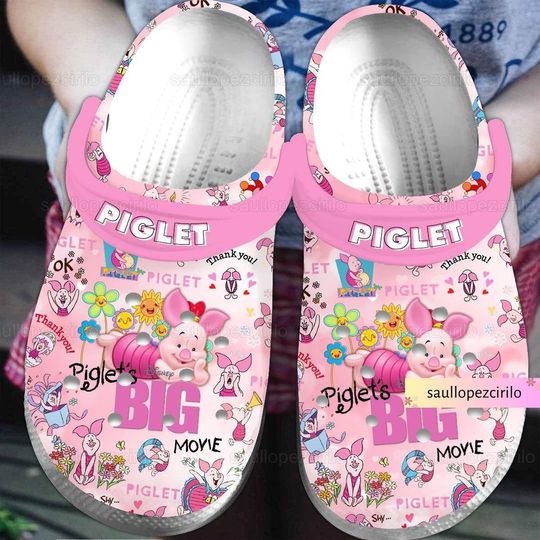 Piglet Shoes, Cute Piglet Sandals, Winnie The Pooh Clog