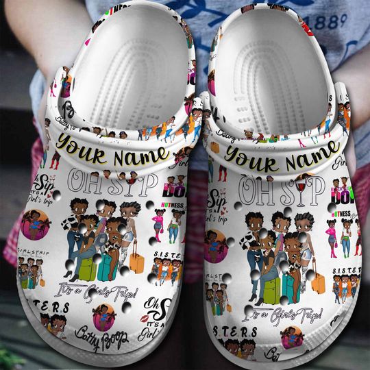 Custom Betty Boop Shoes, Betty Boop Shoes,Betty Boop Clog