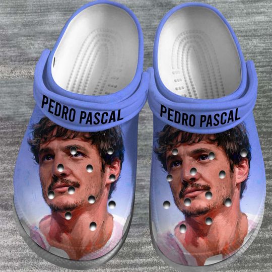 Custom Name Pedro Pascal Slippers, Pedro Pascal Clog