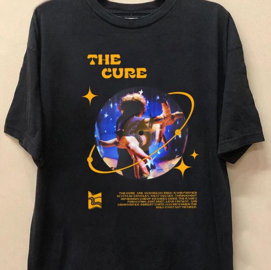 The Cure Vintage Shirt, The Cure Rock Band T-Shirt