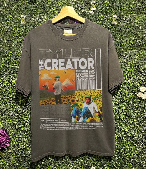 Vintage Tyler The Creator T-Shirt, Tyler 90s Retro Design T Shirt
