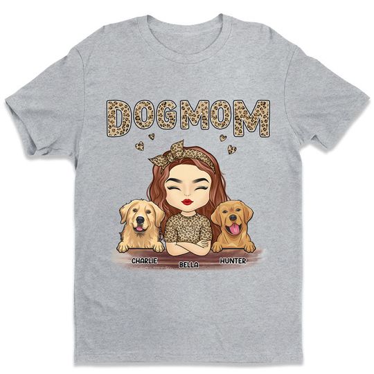 Don't Be A Nomal Mom, Be A Cool Dog Mom - Dog Personalized T-shirt - Gift For Pet Lovers