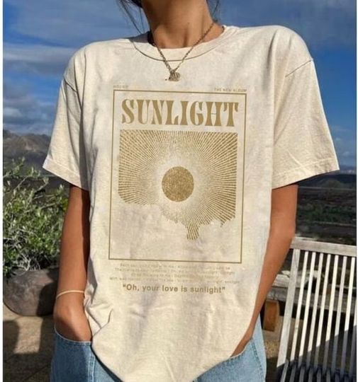 Vintage Hozier Sunlight Shirt, Oh, Your Love is Sunlight, Unreal Unearth Hozier Tour Shirt