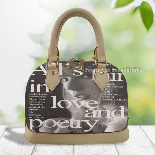 The Tortured Poet Department Bag, Taylor Leather Bag, taylor version Handbag