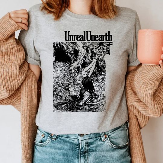 Unreal Unearth T shirt, Hozier Shirt, Vintage Hozier Lyrics Art, Hozier Tour Shirt