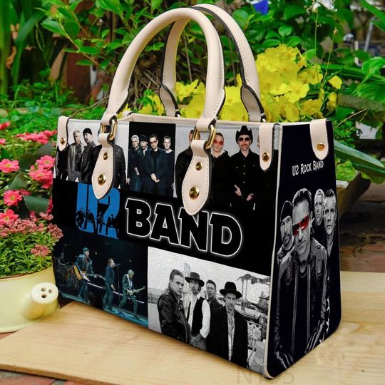U2 Band Handbag, Pursesmusic  gift, U2 shoulder bag, Gift for Her