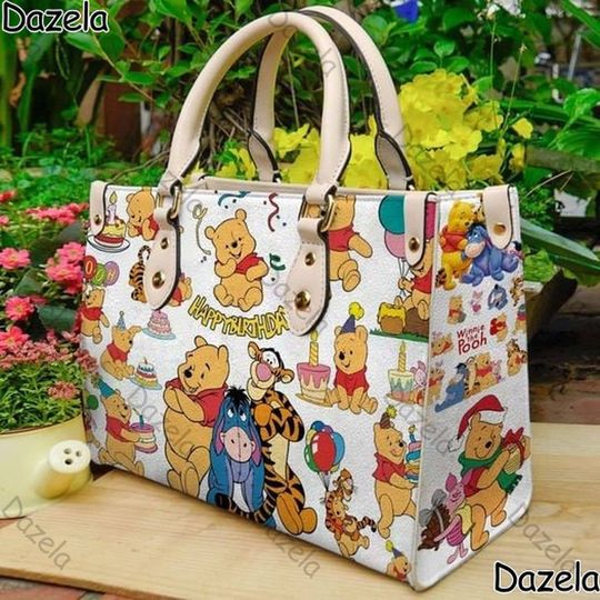 Winnie The Pooh Handbag, Pooh Bear and Friends Shoulder Bag