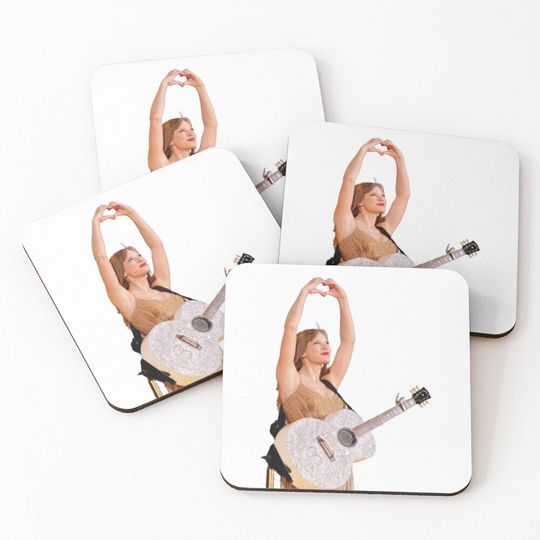 Taylors Love Hand Sign Coasters