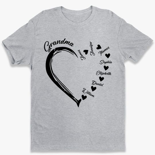 Grandma Is My Best Friend - Family Personalized T-shirt - Mother's Day Gift For Grandma