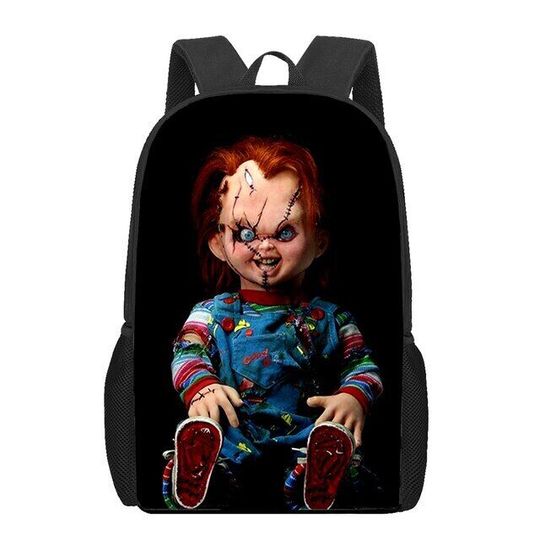 We Are Never Too Old For Chucky Doll Horror Fans Back To School Backpack