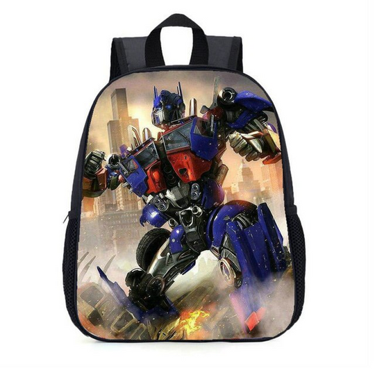 Optimus Prime Robots Transformers Movie Fans Back To School Backpack