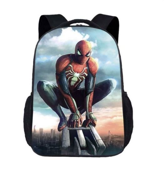 Beautiful Spider Man Superhero School Backpack Gift For Superhero Fans
