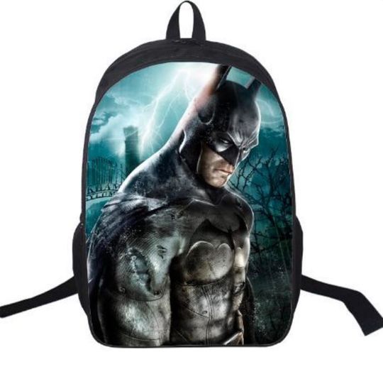 I Am In Love With Batman Superhero Back To School Backpack