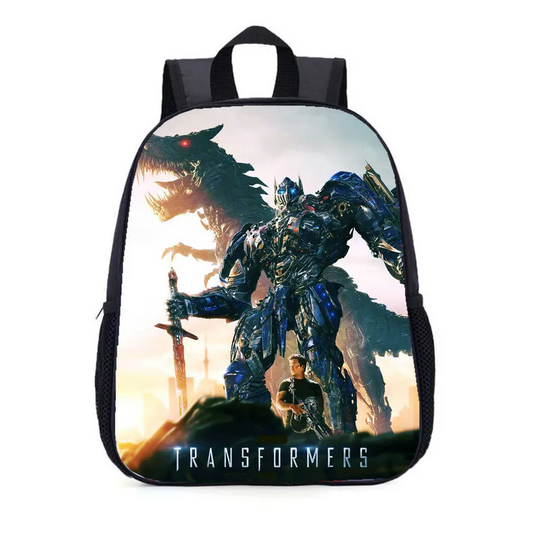 Transformers Optimus Prime And Rex Gift For Fans Back To School Backpack