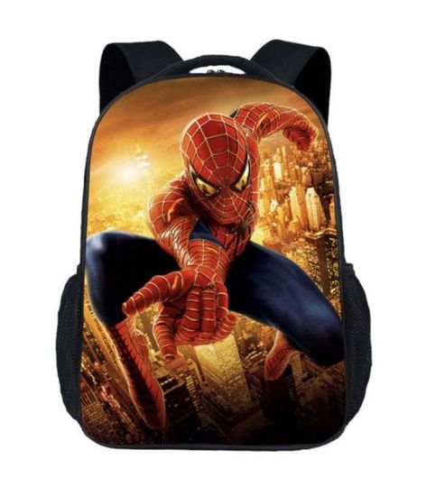 Spider-man In The City Superhero Lovers Gift School Backpack