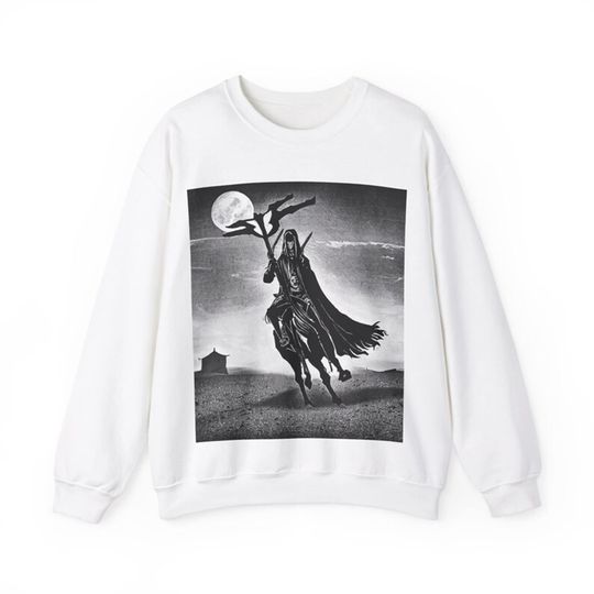 Dark Sinister Sweatshirt, Grim Reaper Rider Sweatshirt, Dark Sinister Sweatshirt