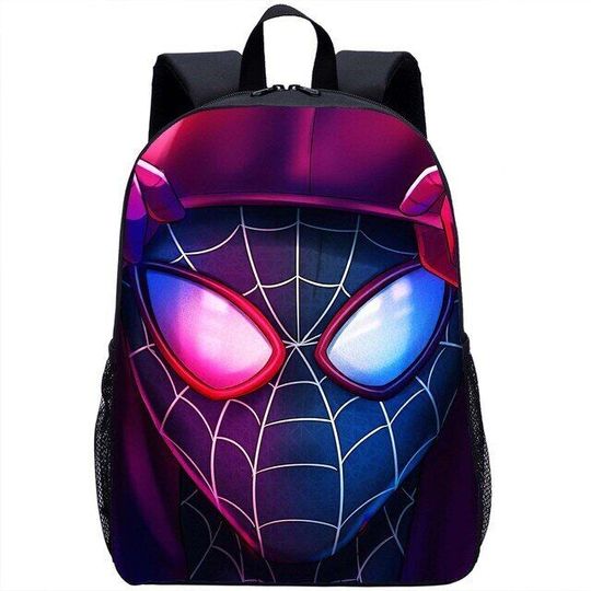 Miles Morales Spider Man Superheroes Movie Fans Back To School Backpack