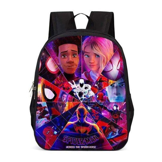 Spider Man Across The Spider Verse Best Back To School Gift Backpack